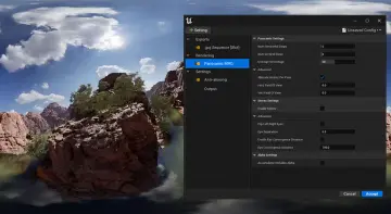 Panoramic Render Pass