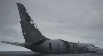 Crashed Airliner