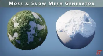 Procedural Moss & Snow