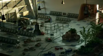 Airport Terminal Interior