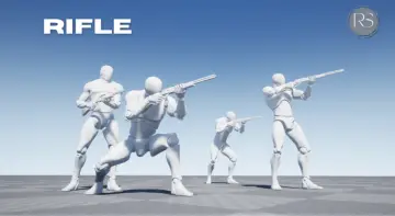 Rifle Mega MocapAnimPack 1,3