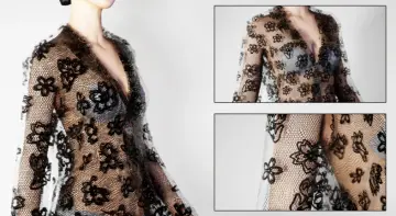 Realistic Lace Material Pack 4K - V3