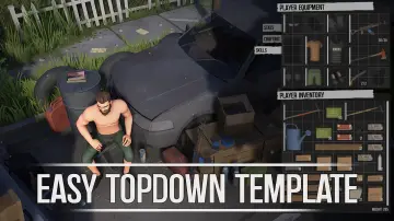 Easy TopDown Template V2.1 | Survival Action Shooter Top Down RPG