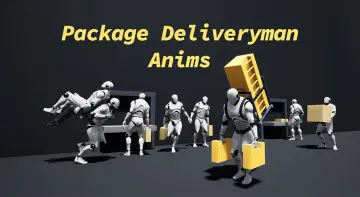 Package Deliveryman Anims