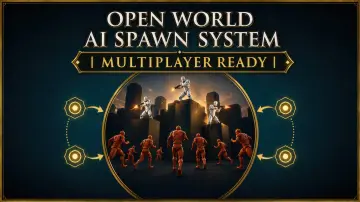 Open World AI Multiplayer Spawn System