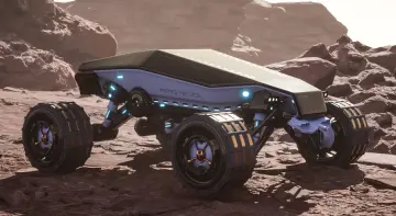 Driveable Mars Rover