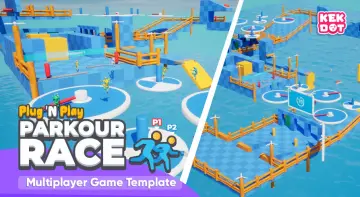 Parkour Race - Multiplayer Blueprint Game Template - Platformer - By Kekdot