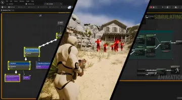 Demonstrating Animation Blueprints and AI for Gameplay Designers
