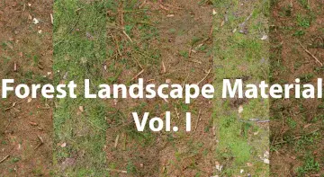 Forest Landscape Materials Vol.I