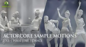 ActorCore Sample Motions