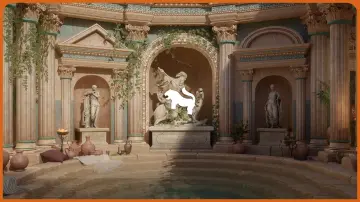 Neptune's Roman Bath ( Roman Roman Baths Neptune Roman Medieval Greek Bath 3D )