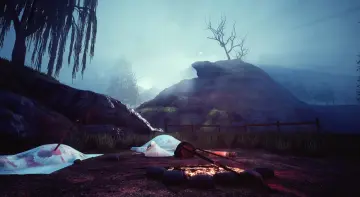 Raided Forest Camp