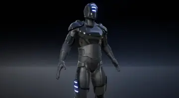 Sci-Fi Soldier 02