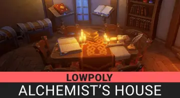 Lowpoly Alchemist's House