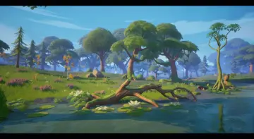 Stylized Swamp Forest