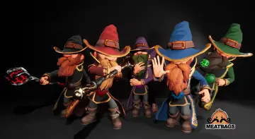 Animated Stylized Wizard
