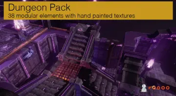 Stylized Modular Dungeon