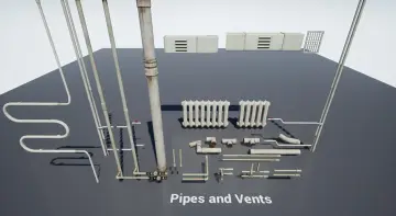Post Soviet Pipes and Vents