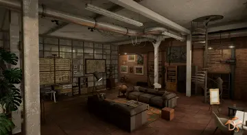 Laboratory Interior Studio in Loft Style