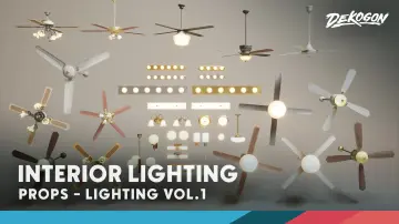 Lighting VOL.1 - Interior (Nanite and Low Poly)