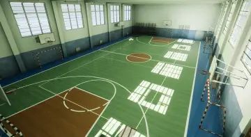 School gym