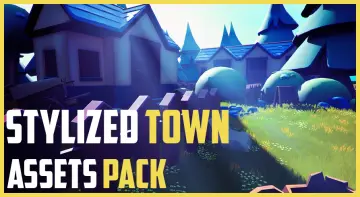 Stylized Town Assets Pack