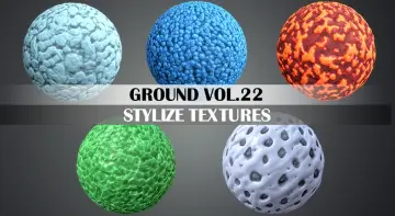 Ground Mix Vol.22 - Hand Painted Textures
