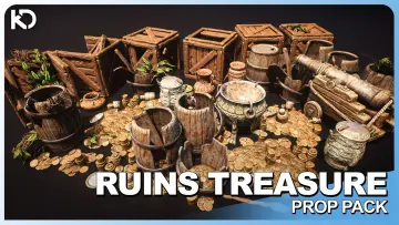 Ruins Treasure Prop Pack
