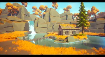 Stylized Autumn Forest