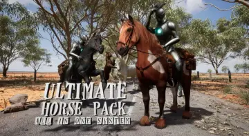 Ultimate Horse System (Horse, Horse Riding, Horse System, Mount, Rideable Horse)