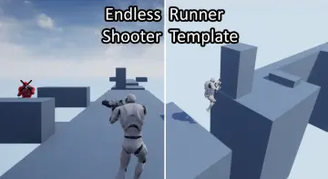 Endless Runner Shooter Template