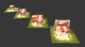 Medieval market asset pack