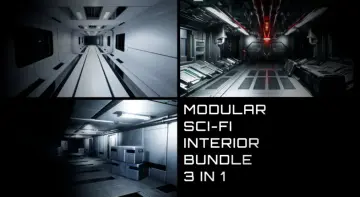 Modular Sci-Fi Interior Bundle
