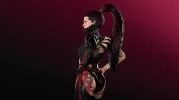 Samantha - Cyberpunk girl