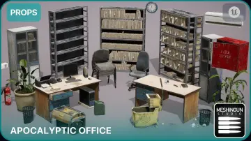 Apocalyptic Office Props Vol1