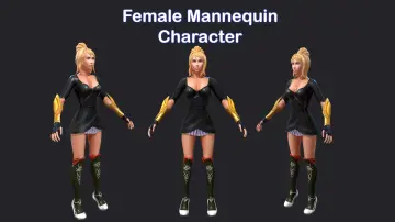 Female Mannequin Character
