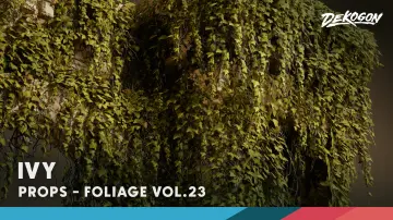 Foliage VOL.23 - Ivy (Low Poly)