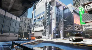 Cyberpunk street assets