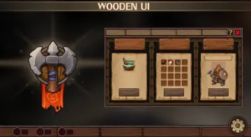 Wooden UI