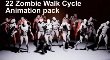 22 Zombie Walk Motion Pack by JKMotion
