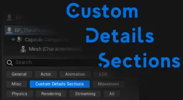 Custom Details Sections