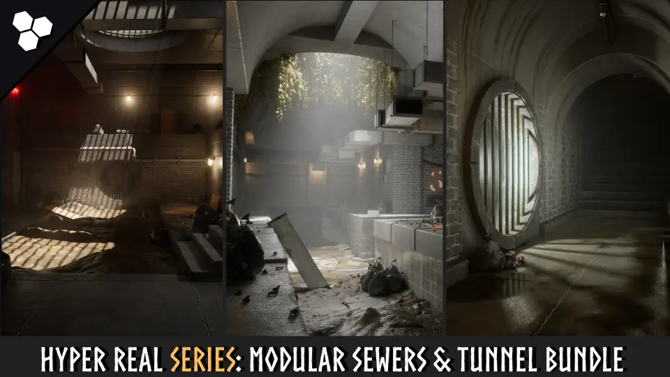 Modular Sewers & Tunnels (Modular Sewers, Modular Tunnels, Modular Corridor)
