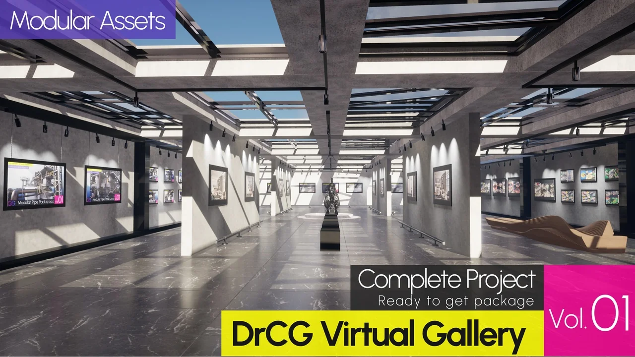 DrCG Contemporary Art Virtual Gallery 1.0