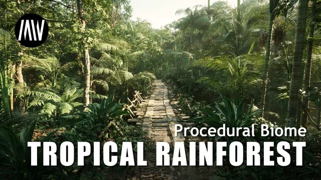 MW Broadleaf Forest Trees Biome