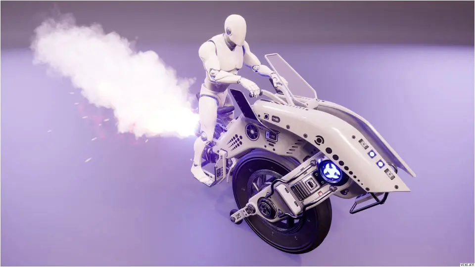 SciFi Grasshopper Mono Bike