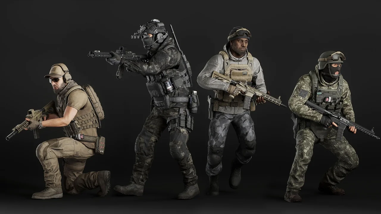 Modular Military Character