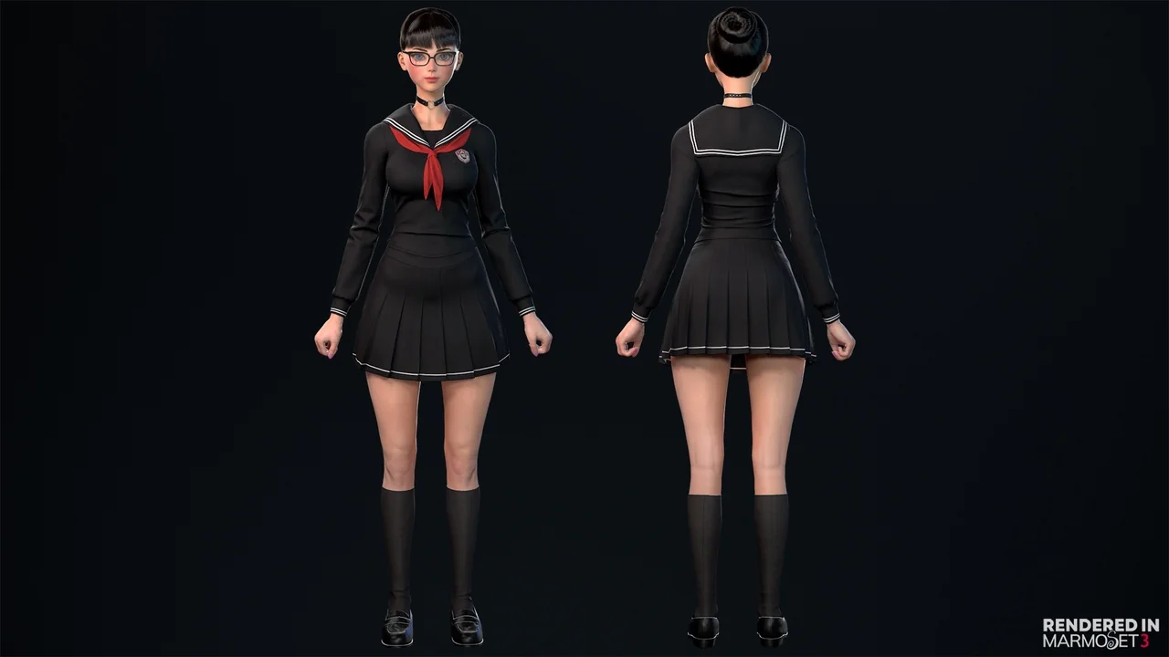 Millie Schoolgirl