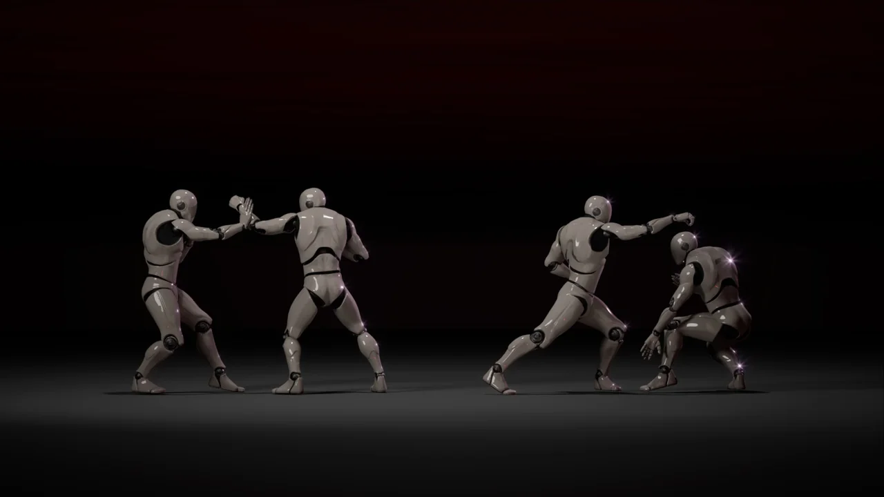 Combat animations - Kung fu V1
