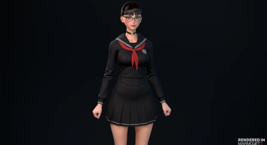 Millie Schoolgirl