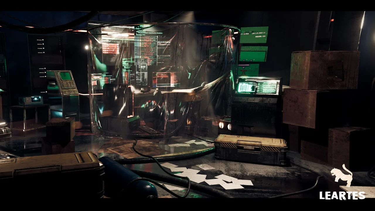 CyberPunk Laboratory ( Research Center Cyberpunk Cyberpunk Lab Laboratory Lab )